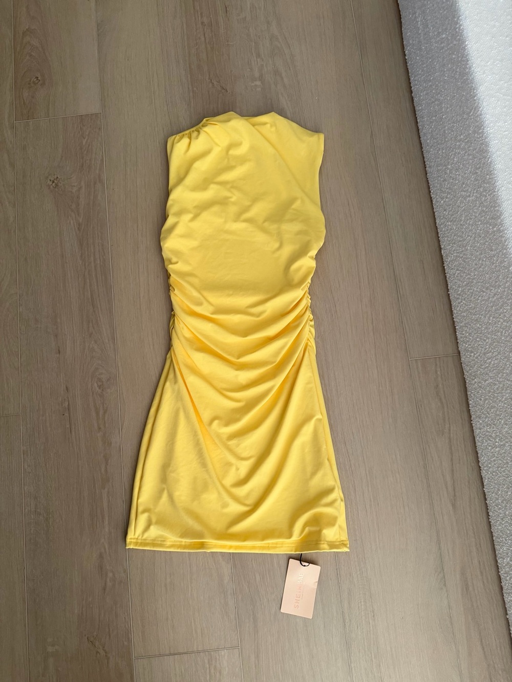Yellow Mini Dress